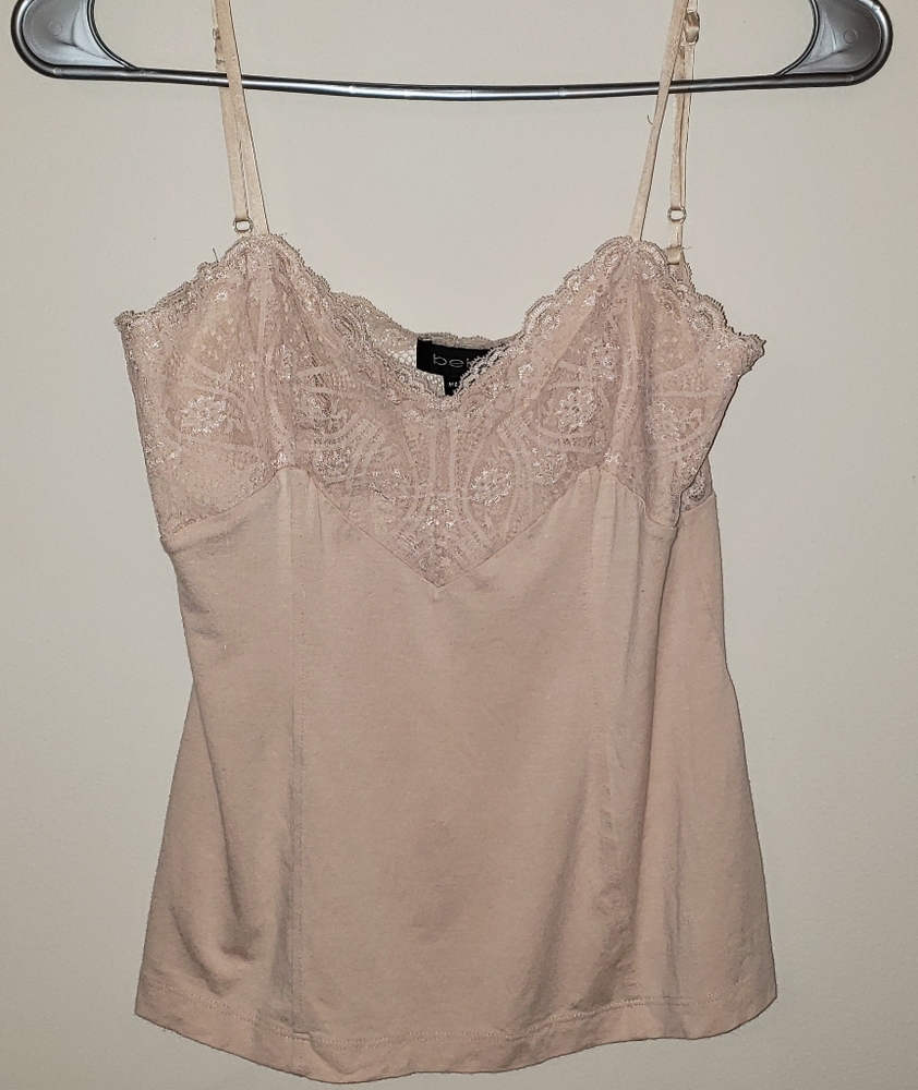 Bebe lace tank Small